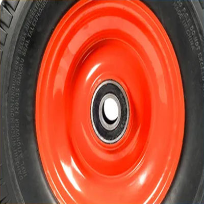 5.00-6 roue de mousse d'unité centrale de tondeuse à gazon roue de brouette de 13 pouces résistante