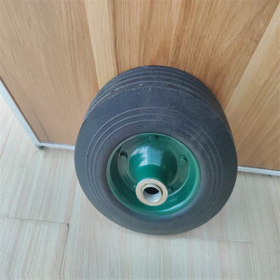 198mm 8 avancent les roues petit à petit en caoutchouc solides solides de camion de main de pneus en caoutchouc pour le chariot de golf