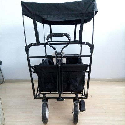 Chariot extérieur à plage de jardin de chariot de chariot pliable pliable de service de chariot