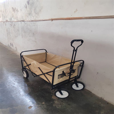 Chariots pliables à plage de chariot pliant de chariot de transport avec quatre roues 103cm