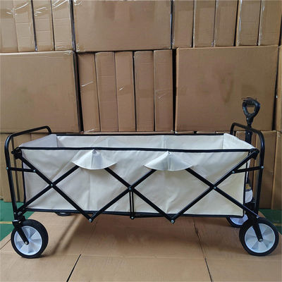 Chariot campant de contrôle de caddie en métal de pliage pliant facile de cadre