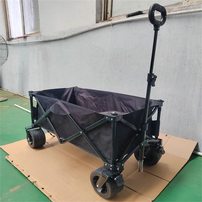 Chariot va-et-vient de service pliant se pliant extérieur de chariot de chariot de chariot à quatre roues