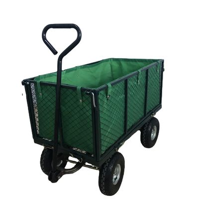 Manipulation des matériaux sans effort avec un panier en treillis de jardin et une seule poignée
