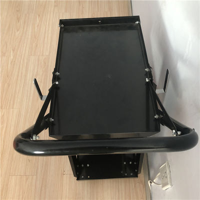 Le chariot noir de Cart Rolling Welding de soudeuse des rangées MIG du fer 3 avec des tiroirs échouent le stockage