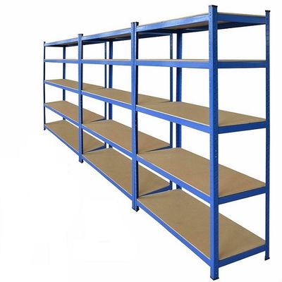 Unité résistante de rayonnage en métal de garage de rayonnage en métal de Boltless de support de Boltless de 5 rangées