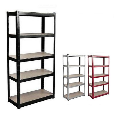 Unité résistante de rayonnage en métal de garage de rayonnage en métal de Boltless de support de Boltless de 5 rangées
