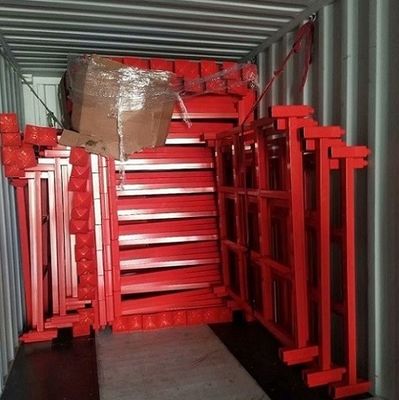 Support pliable de pneu d'entrepôt de support d'empileur de Boltless de support commercial de stockage