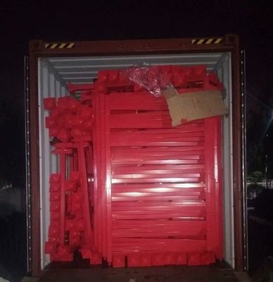 Support pliable de pneu d'entrepôt de support d'empileur de Boltless de support commercial de stockage