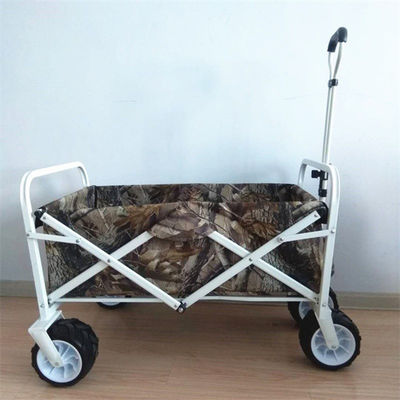 Chariot se pliant portatif adapté aux besoins du client de chariot de couleur d'achats pliables de chariot