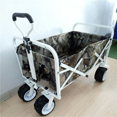 Chariot se pliant portatif adapté aux besoins du client de chariot de couleur d'achats pliables de chariot