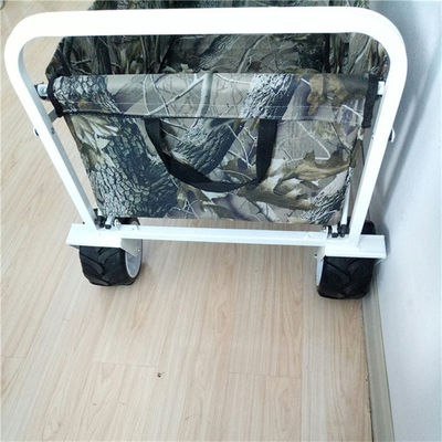 Chariot se pliant portatif adapté aux besoins du client de chariot de couleur d'achats pliables de chariot