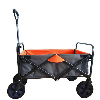 Chariot se pliant extérieur de chariot de 4 roues de chariot de cadre pliable d'acier inoxydable