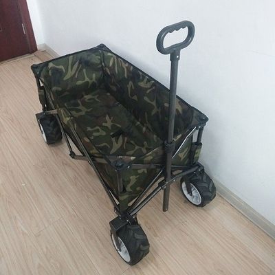 Chariots se pliants de achat extérieurs universels de chariot au chariot 600D de camping d'OEM