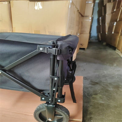 Chariot pliant de service de achat de pique-nique de chariot pliable de chariot avec toute la roue de terrain