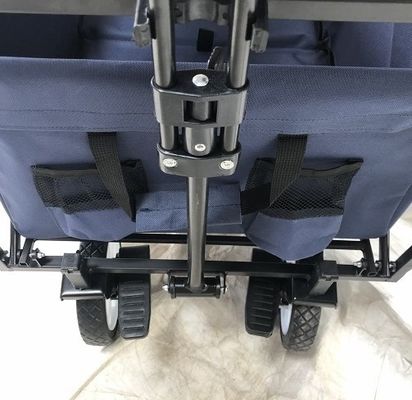 Chariot de service extérieur se pliant pliant avec le frein