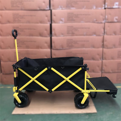 Chariot pliable de camp de pliage de chariot de chariot de stockage facile avec l'extension extérieure