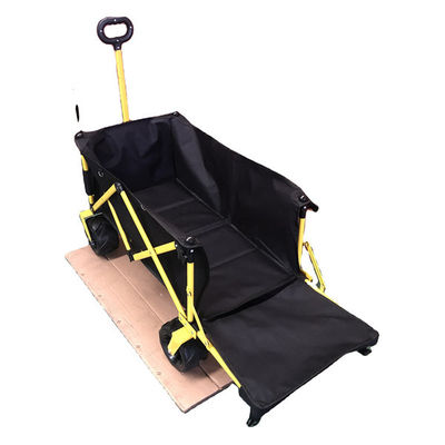 Chariot pliable de camp de pliage de chariot de chariot de stockage facile avec l'extension extérieure