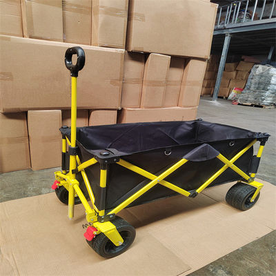 Chariot se pliant va-et-vient se pliant universel de chariot de plage avec 60KGS à quatre roues