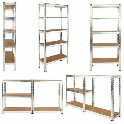 le stockage de 1500mm Boltless rayonne les supports réglables universels de stockage en métal de 5 couches
