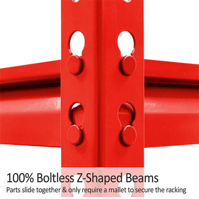 rayonnage résistant Boltless 700*300*1500 en métal de support de stockage de 175kg Boltless