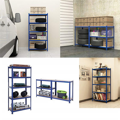 Le métal en acier de support de stockage galvanisé 5 par rangées rayonne pour la protection contre la corrosion de garage