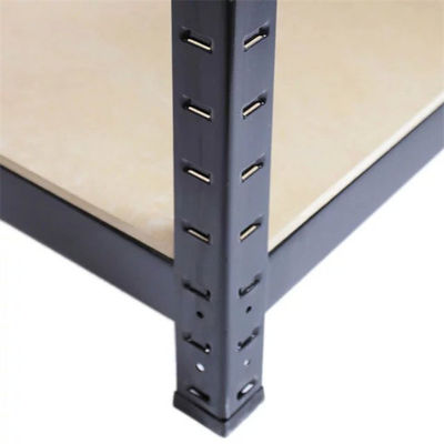 Le support du stockage 1200*600*1800 enterre l'affichage de support de plat de rayonnage de Boltless de rangée des supports 5
