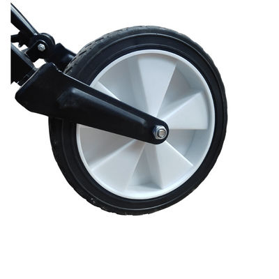 PVC roues solides fois en caoutchouc dures de chariot à chariot des roues 20cm de 8 pouces