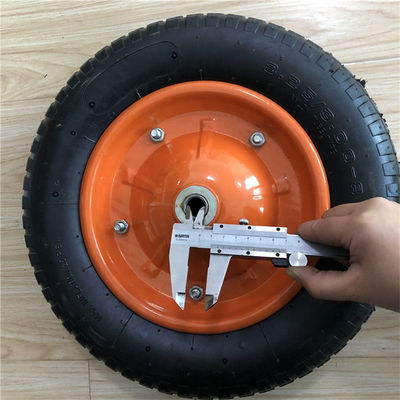 3.00-8 roues en caoutchouc pneumatiques de chariot à la roue 360mm de brouette pneumatiques