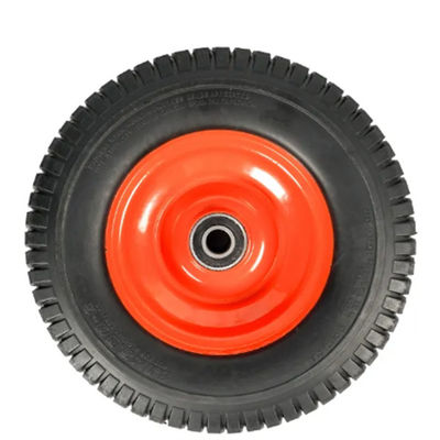 5.00-6 roue de mousse d'unité centrale de tondeuse à gazon roue de brouette de 13 pouces résistante