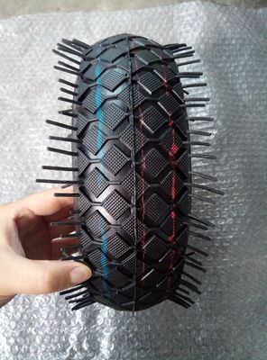 Le chariot pneumatique à 10 pouces roule 350 4 roues pneumatiques en caoutchouc de 6 PAIRES pour le jardin