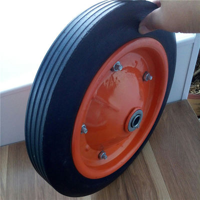 31cm 13 avancent les pneus petit à petit en caoutchouc solides Rim Solid Rubber Wheelbarrow Tire coloré pour le camion de main