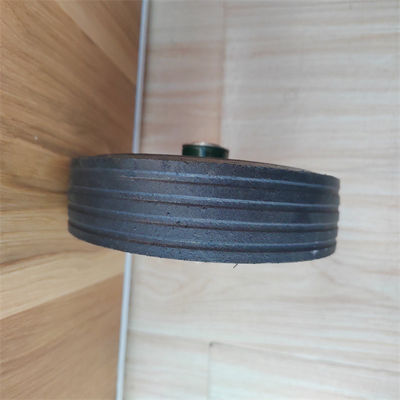 198mm 8 avancent les roues petit à petit en caoutchouc solides solides de camion de main de pneus en caoutchouc pour le chariot de golf