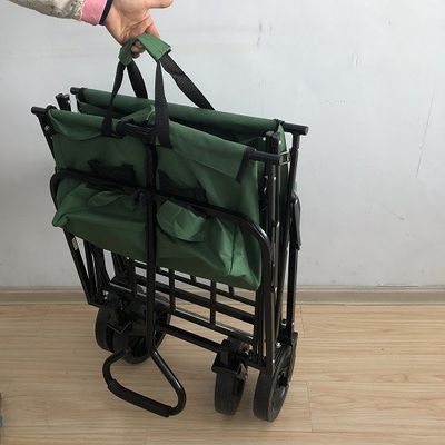 8 chariot se pliant léger à plage de pouce de tissu pliant du chariot 600D Oxford