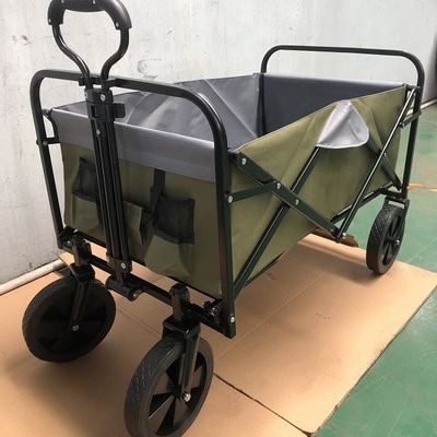 Chariot pliable pliable, chariot d'épicerie, chariot de jardinage utilitaire, chariot pliant avec roues pour les sports de jardinage