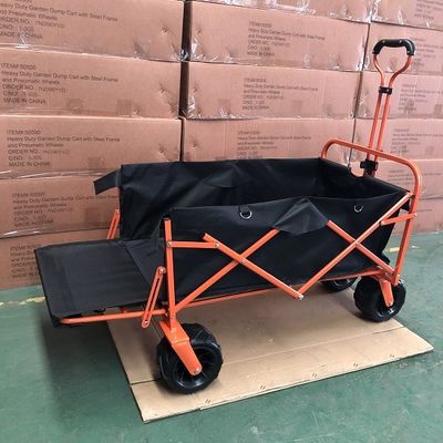 Chariot à roues pliable, porte arrière pliable, chariot utilitaire portable lourd pour le camping, sport