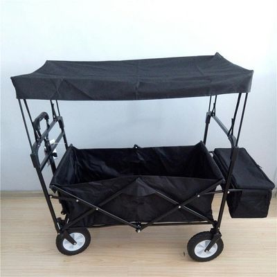 Chariot extérieur à plage de jardin de chariot de chariot pliable pliable de service de chariot