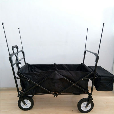 Chariot extérieur à plage de jardin de chariot de chariot pliable pliable de service de chariot