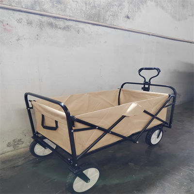 Chariots pliables à plage de chariot pliant de chariot de transport avec quatre roues 103cm