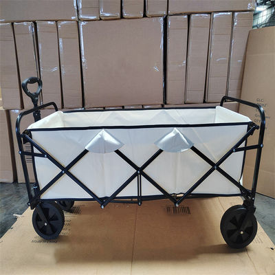 Chariot campant pliable de chariot de famille de pique-nique pliable portatif de chariot avec quatre roues