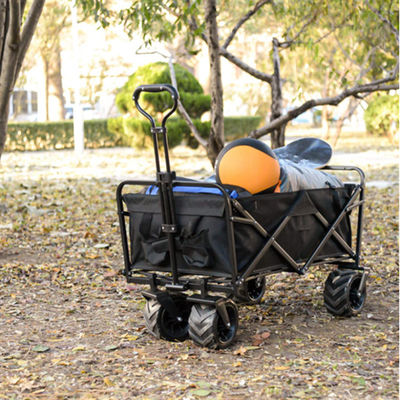4 roues pliant le camping extérieur se pliant de service de chariot à chariot pliant