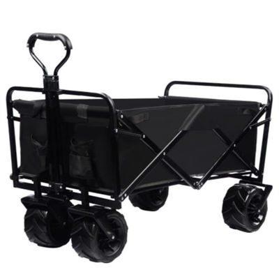 4 roues pliant le camping extérieur se pliant de service de chariot à chariot pliant