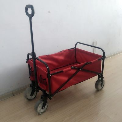 Chariot de plage pliable de service extérieur se pliant de petite taille de chariot de plage 102cm