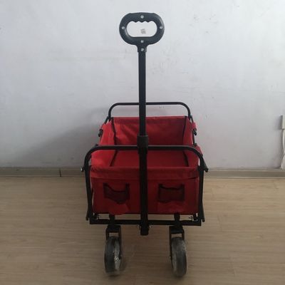 Chariot de plage pliable de service extérieur se pliant de petite taille de chariot de plage 102cm