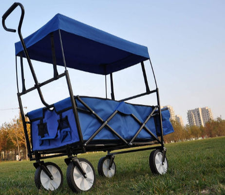 Jardin extérieur de chariot pliant de service de chariot tout le chariot 120cm de pliage de terrain