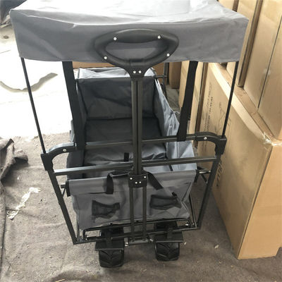 le chariot se pliant de chariot de 600D Oxford de chariot de poussette des enfants pliables de polyester avec l'auvent