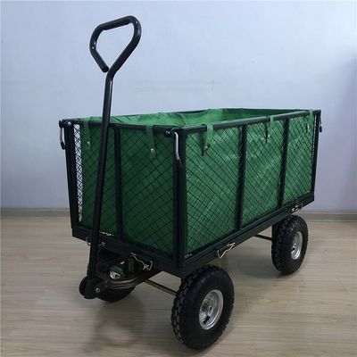 Verseur de service de jardin de XXL à Mesh Cart Wheelbarrow Mesh Garden de chariot résistant de chariot