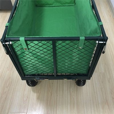 Verseur de service de jardin de XXL à Mesh Cart Wheelbarrow Mesh Garden de chariot résistant de chariot