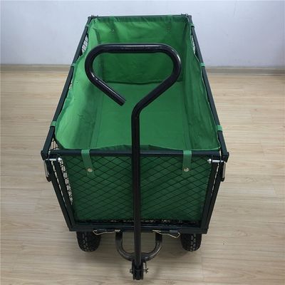 Verseur de service de jardin de XXL à Mesh Cart Wheelbarrow Mesh Garden de chariot résistant de chariot