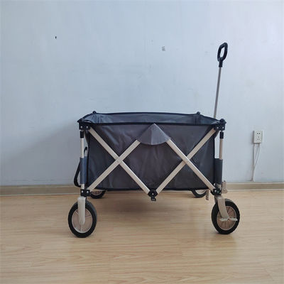 Toute l'utilité pliante d'acier inoxydable de chariot de chariot à roue de terrain plient le chariot à plage