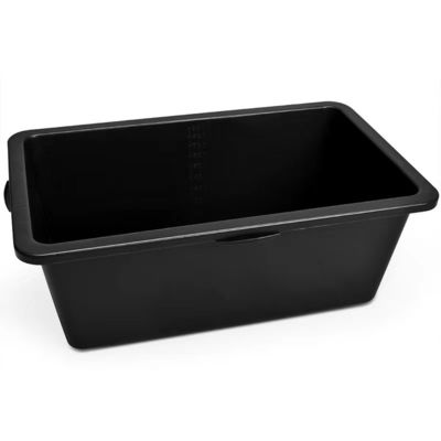 Remorque durable se pliante noire de bagage de cargaison de vélo de bicyclette de chariot à main